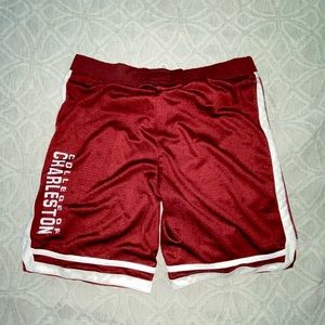 Vintage College of Charleston Champion Brand Athletic shorts.